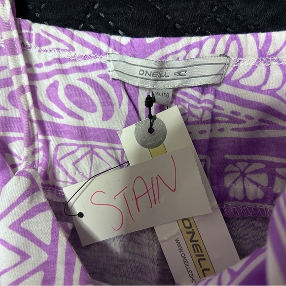 O’Neill Lavender Patterned Summer Maxi Dress Women's Size XL Resort Beach *READ* - Picture 8 of 12